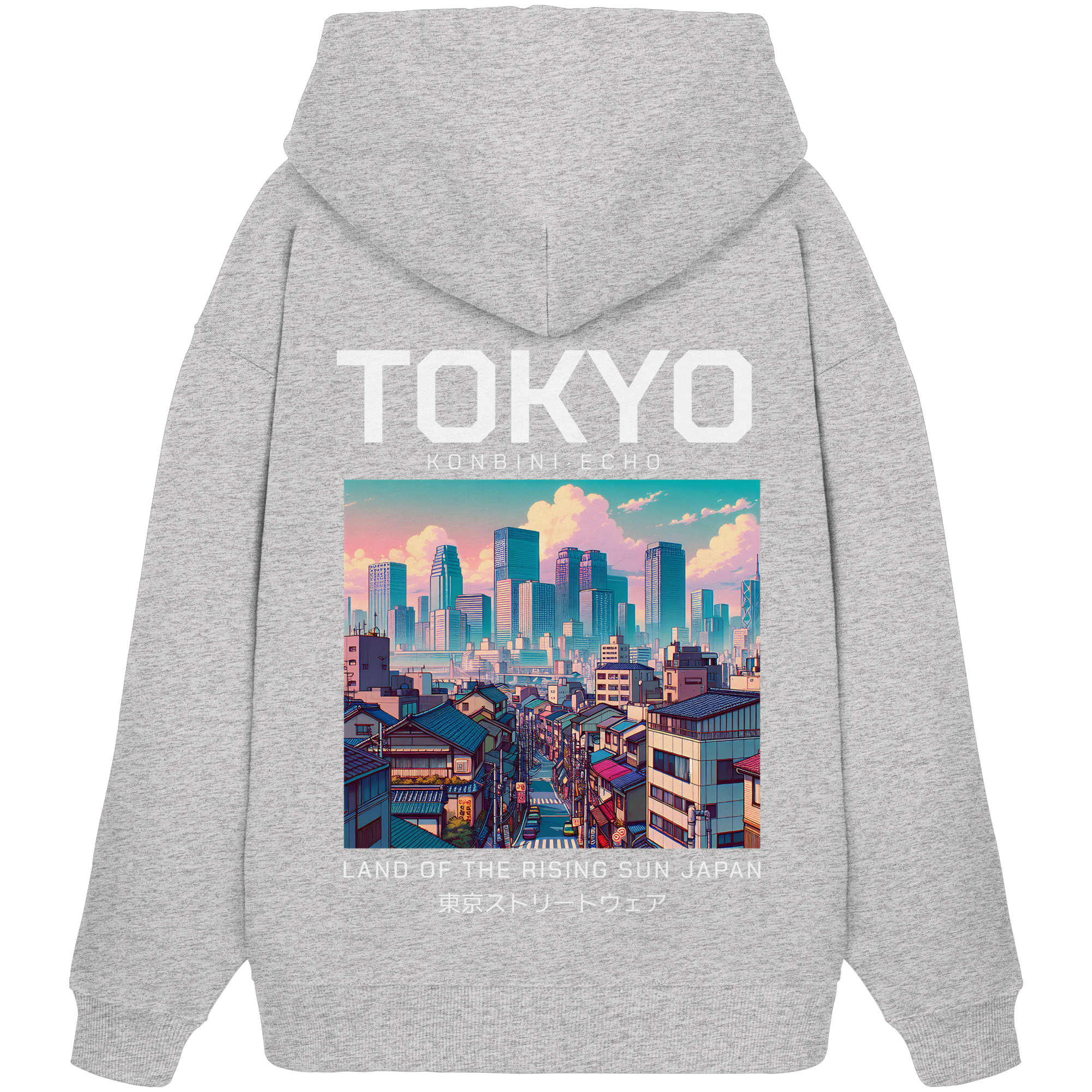 Tokyo 重なり – Layers of Japan Hoodie