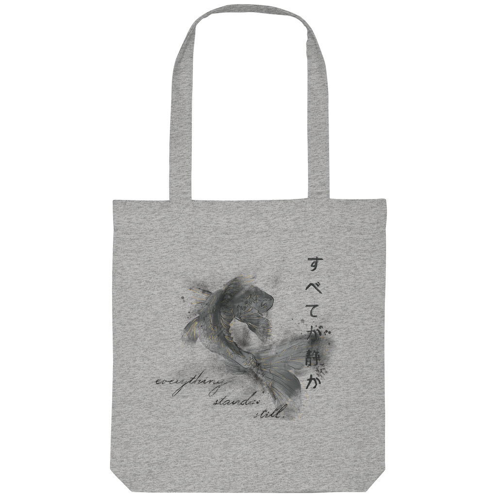 Silent Current Tote Bag / Gray
