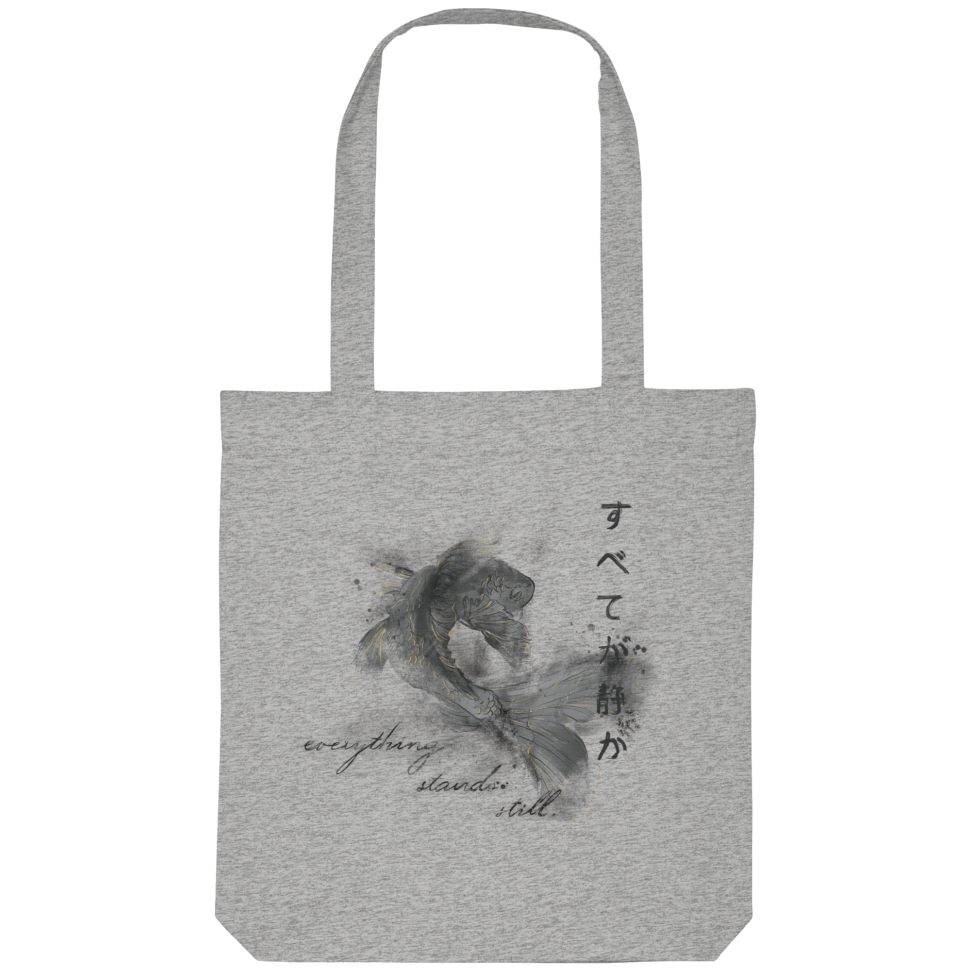 Silent Current Tote Bag / Gray