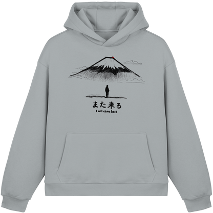 Mount Fuji Japanese Streetwear Hoodie – Japan Aesthetic Graphic Hoodie | Konbini Echo