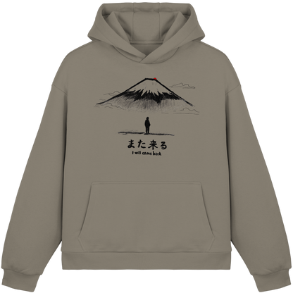Mount Fuji Japanese Streetwear Hoodie – Japan Aesthetic Graphic Hoodie | Konbini Echo
