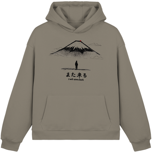 I WILL COME BACK /FUJI JAPAN Kapuzenpullover