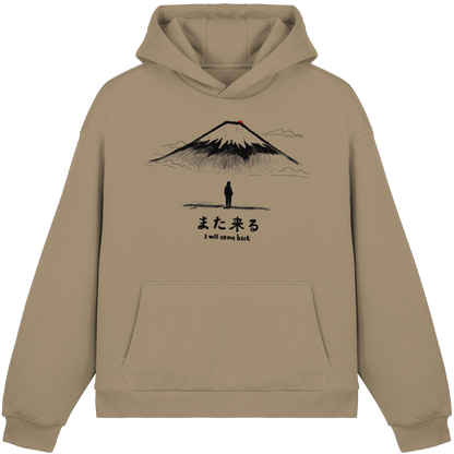 Mount Fuji Japanese Streetwear Hoodie – Japan Aesthetic Graphic Hoodie | Konbini Echo