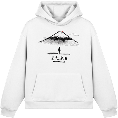 Mount Fuji Japanese Streetwear Hoodie – Japan Aesthetic Graphic Hoodie | Konbini Echo