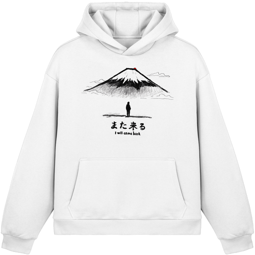 I will come back – Graphic Hoodie – Vorderansicht