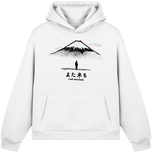 I WILL COME BACK /FUJI JAPAN Kapuzenpullover