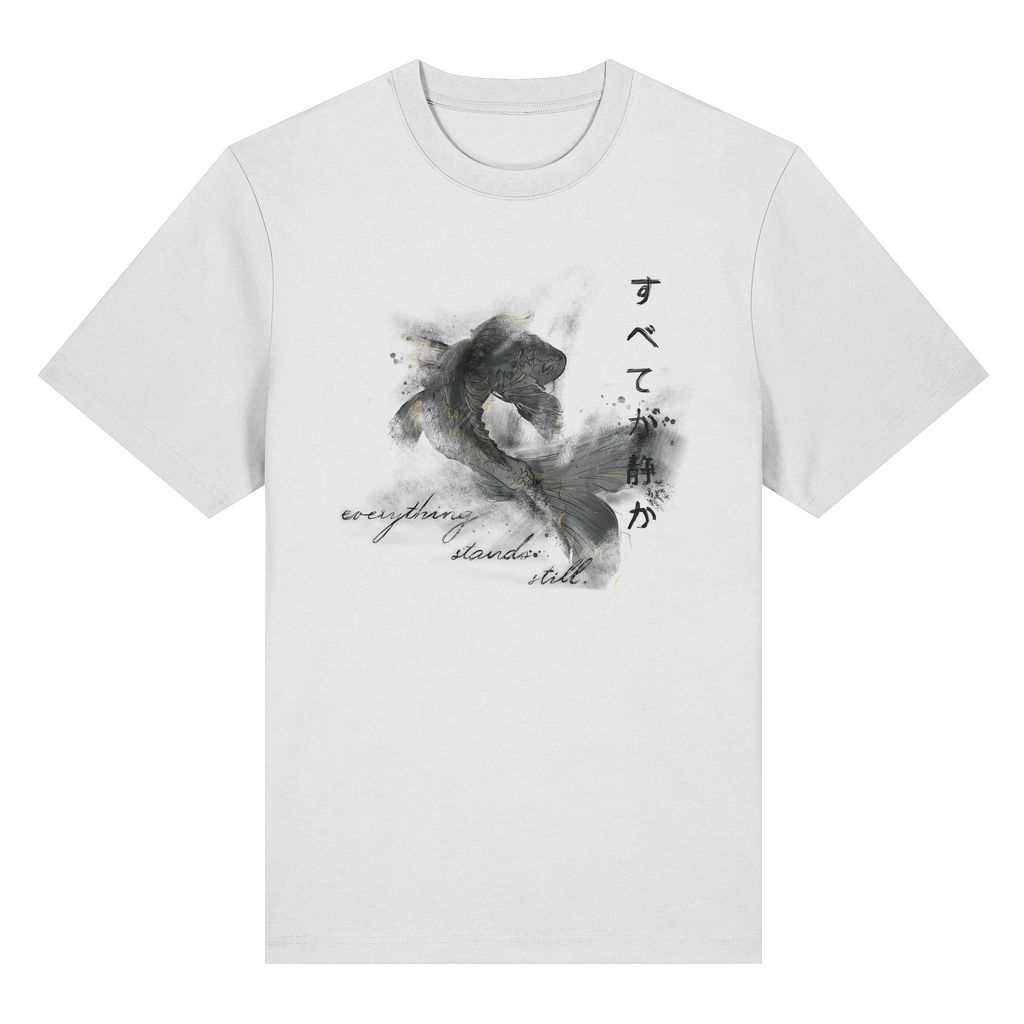 Silent Current Organic Heavyweight Tee – White