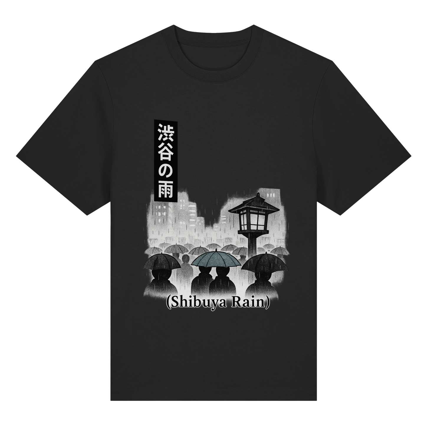 Shibuya Rain – Urban Nostalgia T-Shirt