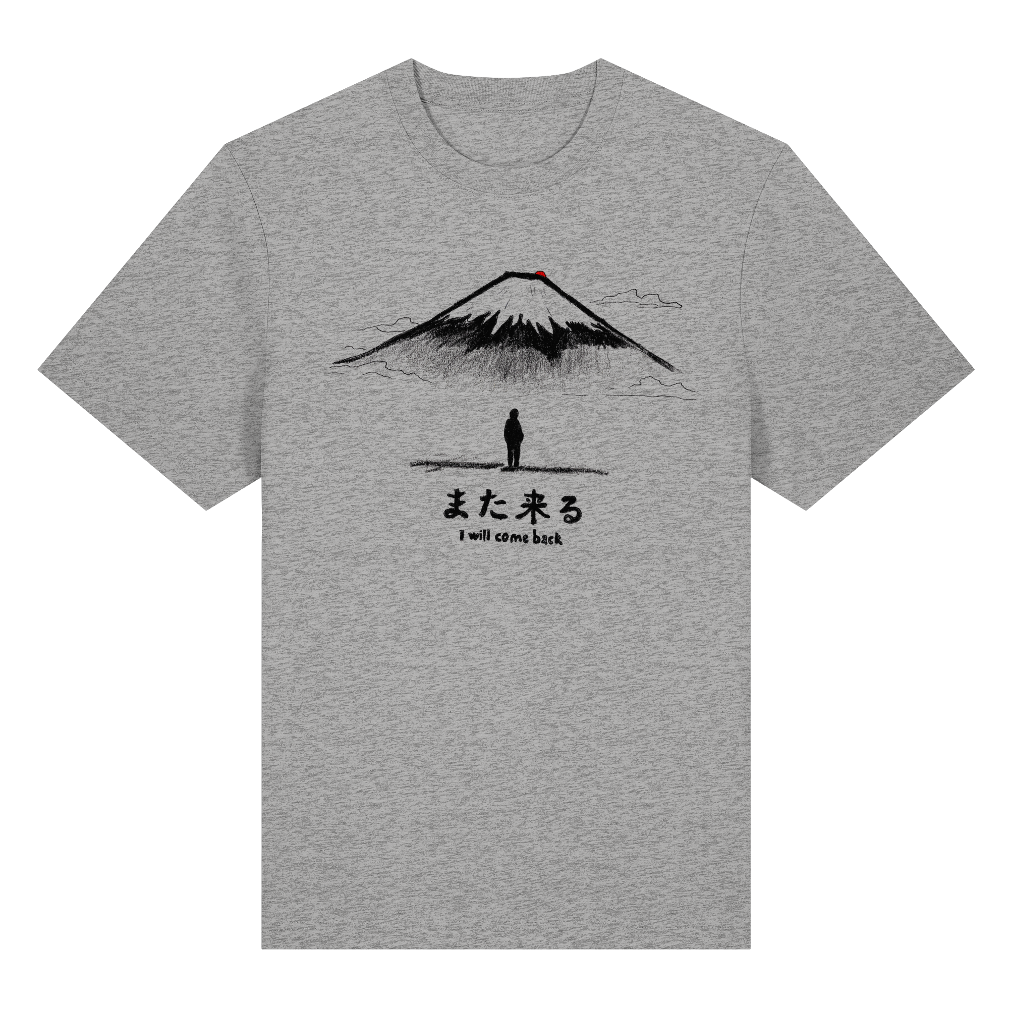 Mount Fuji Japanese Streetwear T-Shirt – Japan Aesthetic Graphic Tee | Konbini Echo