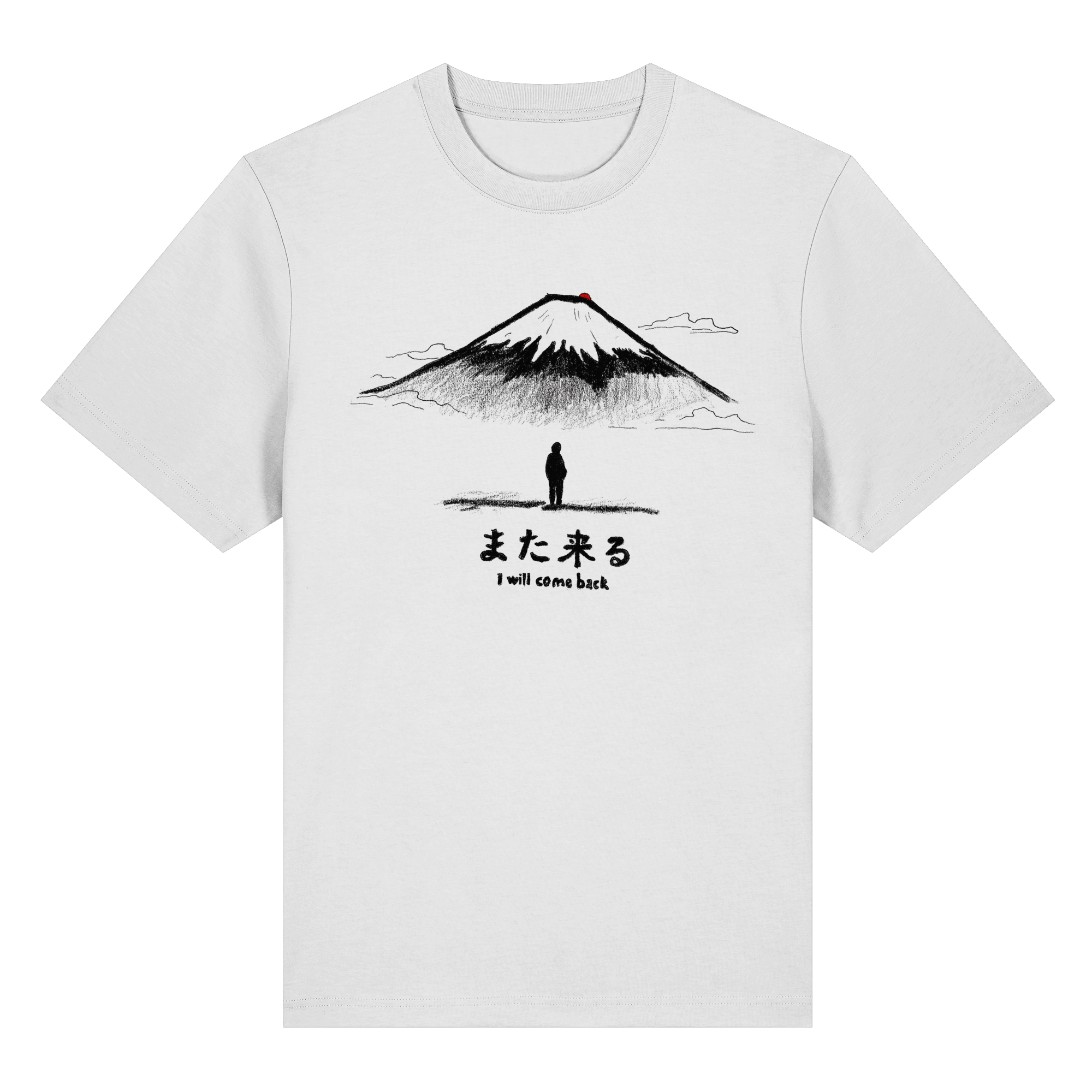 Mount Fuji Japanese Streetwear T-Shirt – Japan Aesthetic Graphic Tee | Konbini Echo