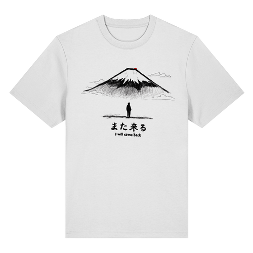I will come back – T-Shirt aus Bio-Baumwolle – Vorderansicht