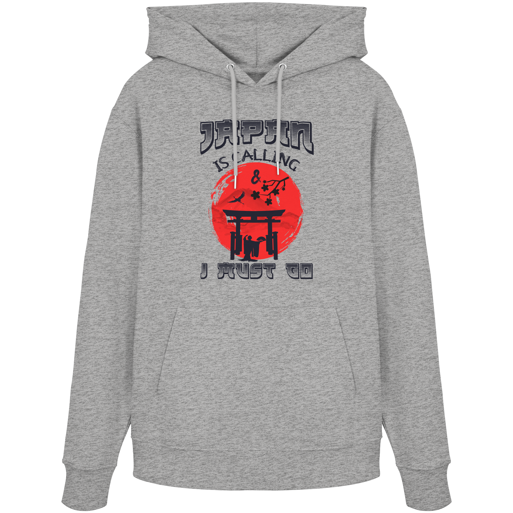 Japan Is Calling Red Sun Hoodie
