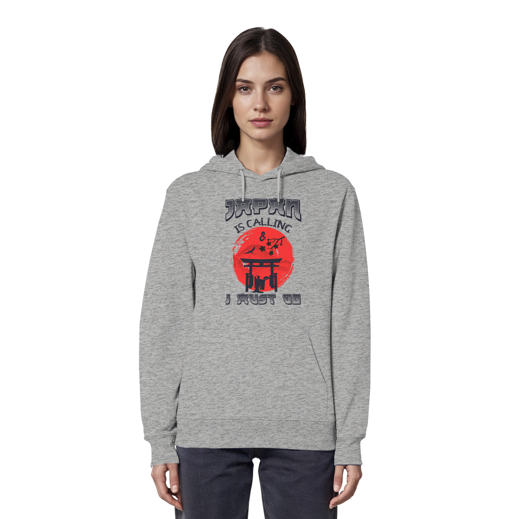 Japan Is Calling Red Sun Hoodie