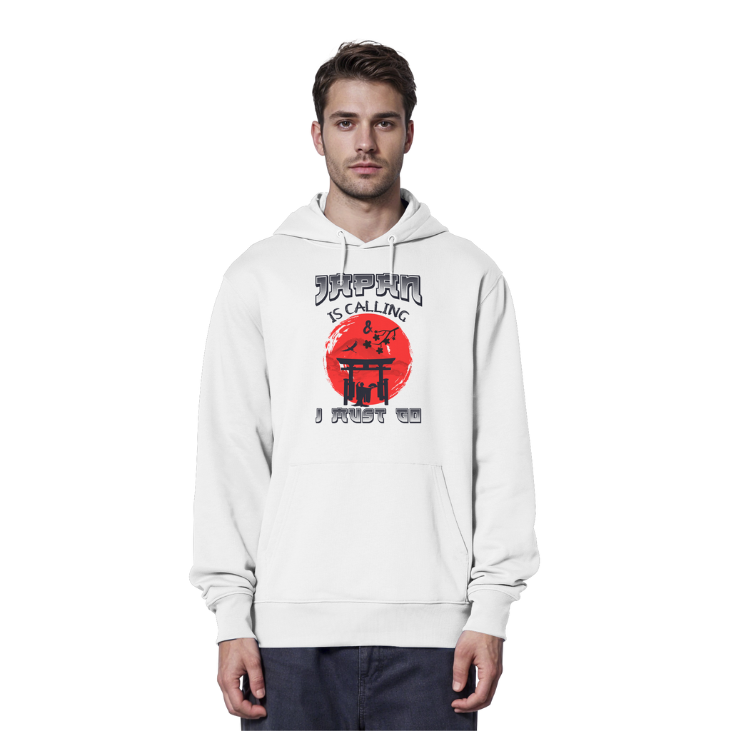 Japan Is Calling Red Sun Hoodie