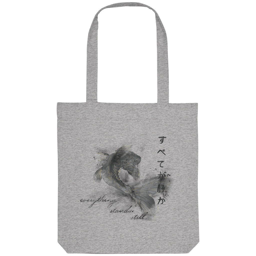 Silent Current Tote Bag / Gray
