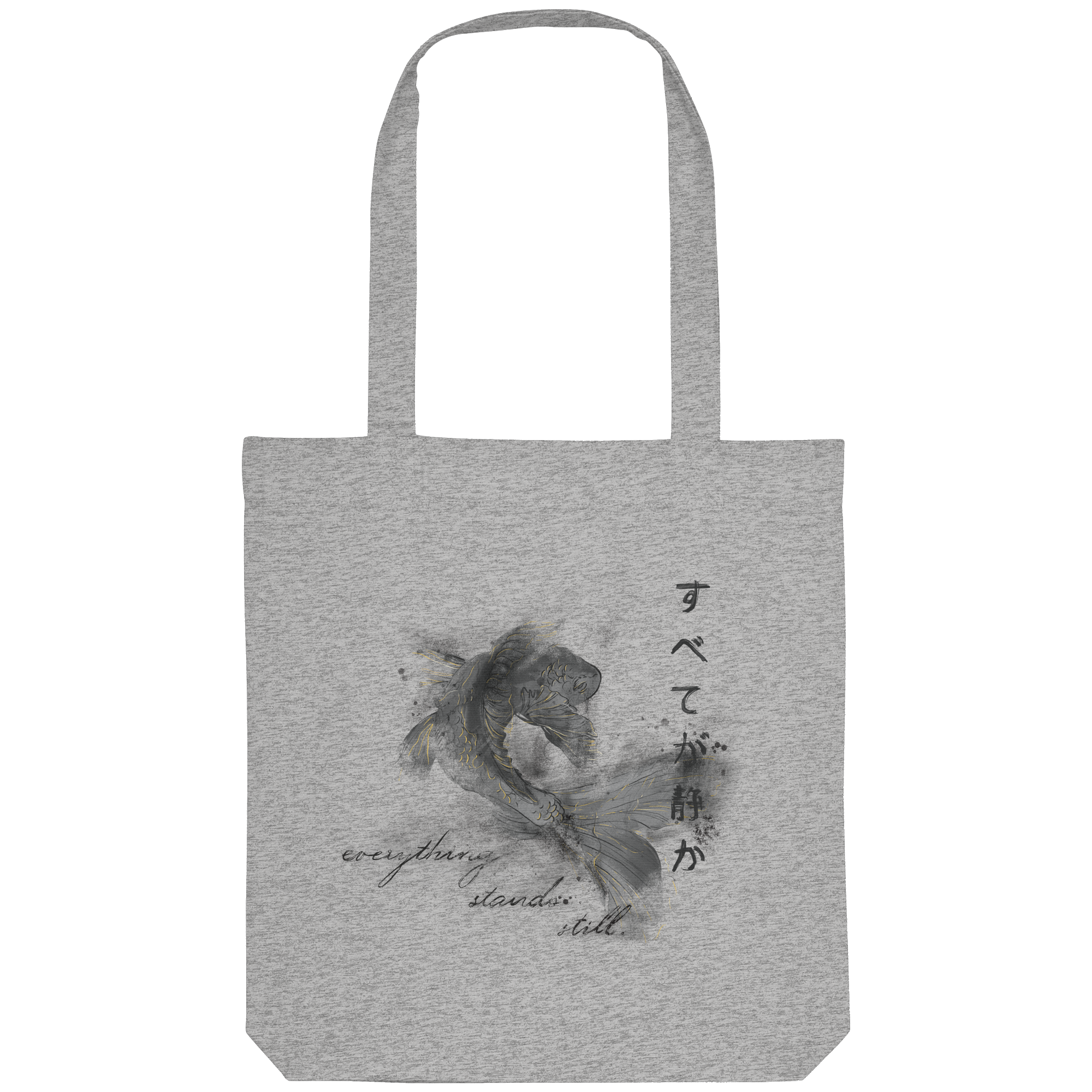 Silent Current Tote Bag / Gray