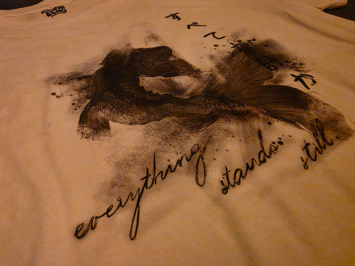 Silent Current Organic Heavyweight Tee – White